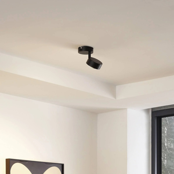  Lindby Lindby Jyla Ceiling Light, 1-bulb, Matt Black 