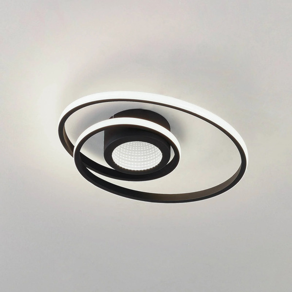  Lindby Lindby Led Ceiling Lamp Thalina, 45cm, Dimmable, Infinity Tunnel 