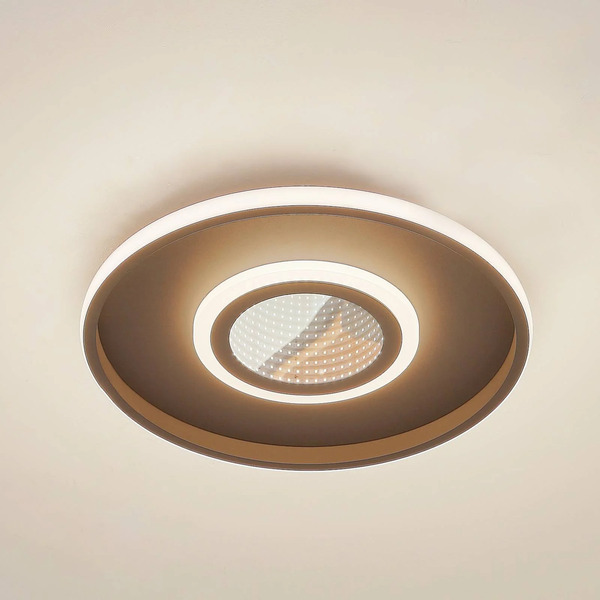  Lindby Lindby Led Ceiling Light Selian, Dimmable, Infinity Tunnel 