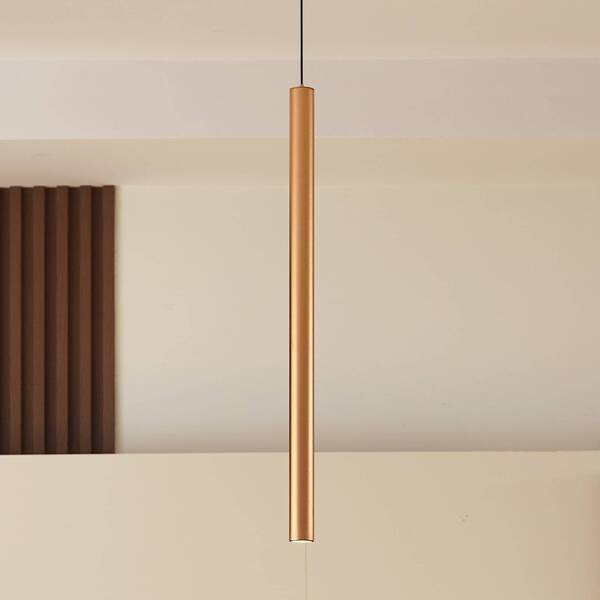  Lindby Lindby Led Pendant Light Lumaro, Gold, ø 3cm, Aluminium, 48v, Dimmable 
