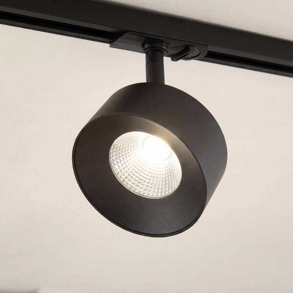  Lindby Lindby Led Track Spot Linaro, Black, ø 9.5 Cm, 3,000k 