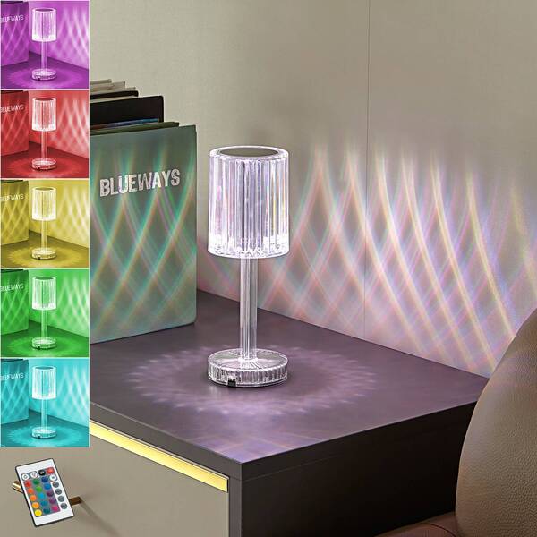  Lindby Lindby Louane Led Rechargeable Table Lamp, 25.7 Cm, Usb, Rgbw 