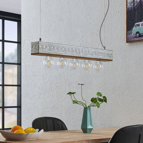  Lindby Lindby Mella Hanging Lamp Ornamental, 5-bulb 