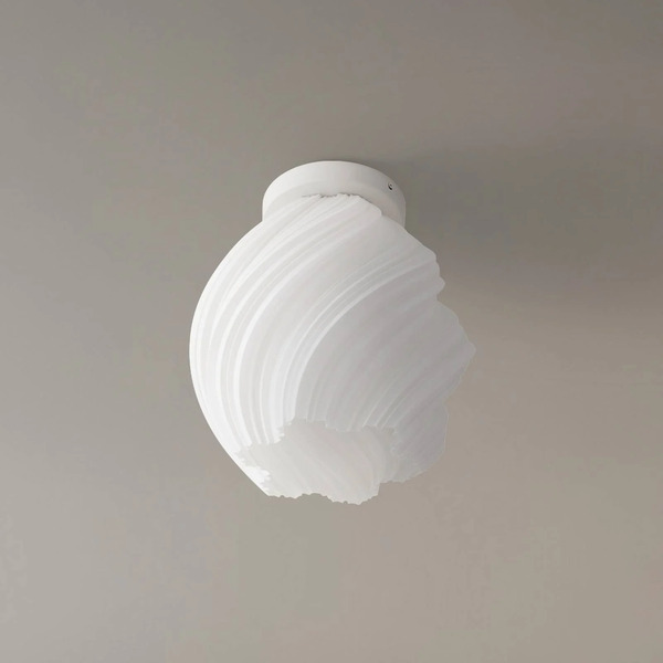 Lindby Lindby Nuvia Ceiling Light, Height 32 Cm, White, 3d Printing 