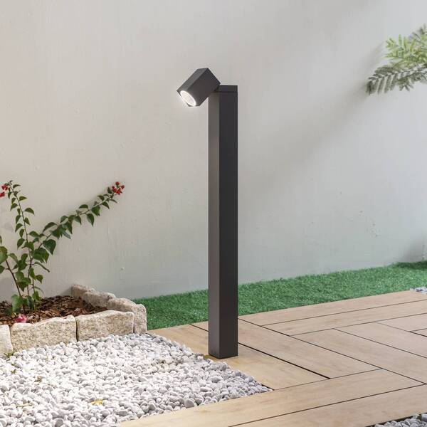  Lindby Lindby Othil Path Light, 80 Cm High, Anthracite, Metal 