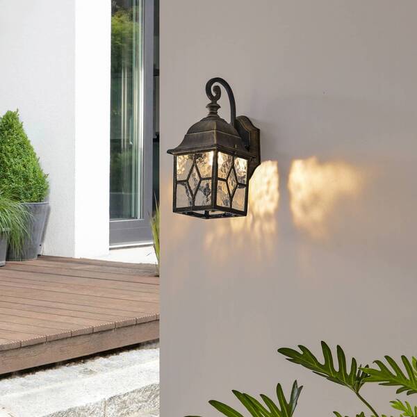  Lindby Lindby Purnima Wall Light In Lantern Look 