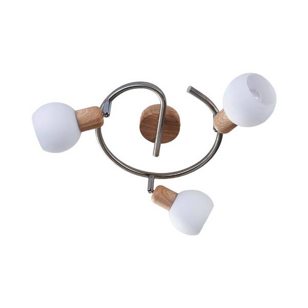  Lindby Lindby Svenka Ceiling Light, Three-bulb, Circular 