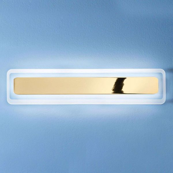  Linea Light Linea Light Antille Led Wall Light Gold 61.4 cm 