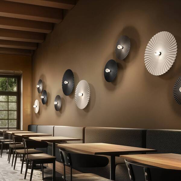  Linea Light Linea Light Doge_s Ceiling Light, White, Metal, ø 39 Cm, E27 