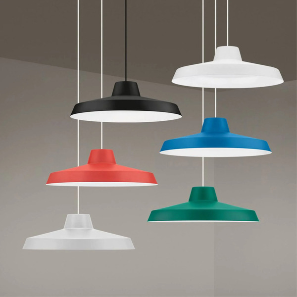  Linea Light Linea Light Miguel Led Pendant Light, Grey, Aluminium, 2,700 K 