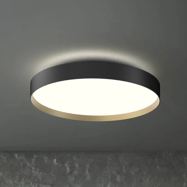  Loom Design Loom Design Led Ceiling Lamp Lucia Black/gold-coloured ø 60 Cm 