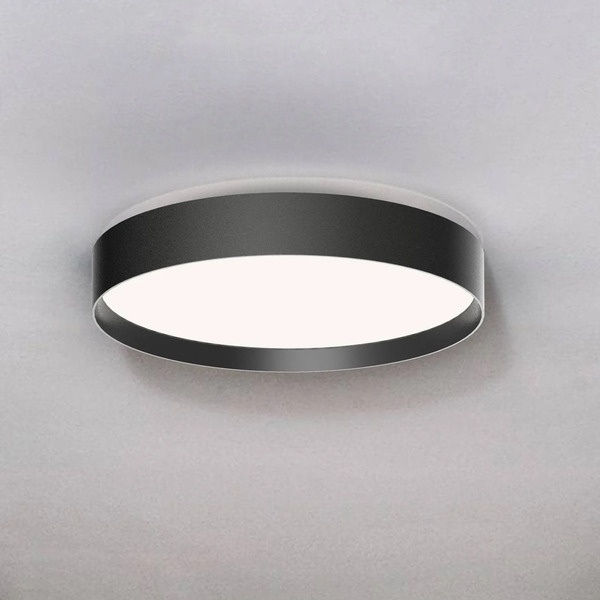  Loom Design Loom Design Led Ceiling Light Lucia, Black, ø 35 Cm Aluminium 