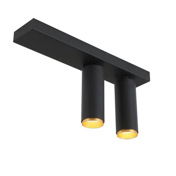  Loom Design Loom Design Led Ceiling Spotlight X-beam, 2-bulb, Black 
