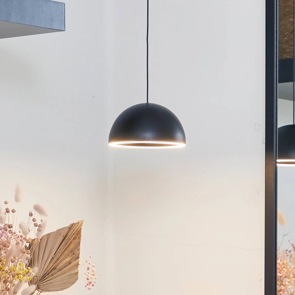  Loom Design Loom Design Led Pendant Light Curve Black Aluminium ø 14 Cm 