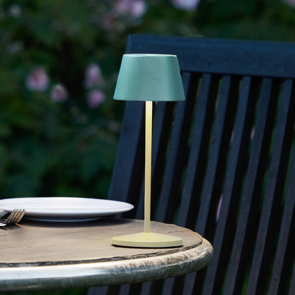  Loom Design Loom Design Led Rechargeable Table Lamp Modi Micro, Ip65, Green 