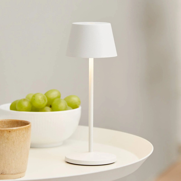  Loom Design Loom Design Led Rechargeable Table Lamp Modi Micro, Ip65, White 
