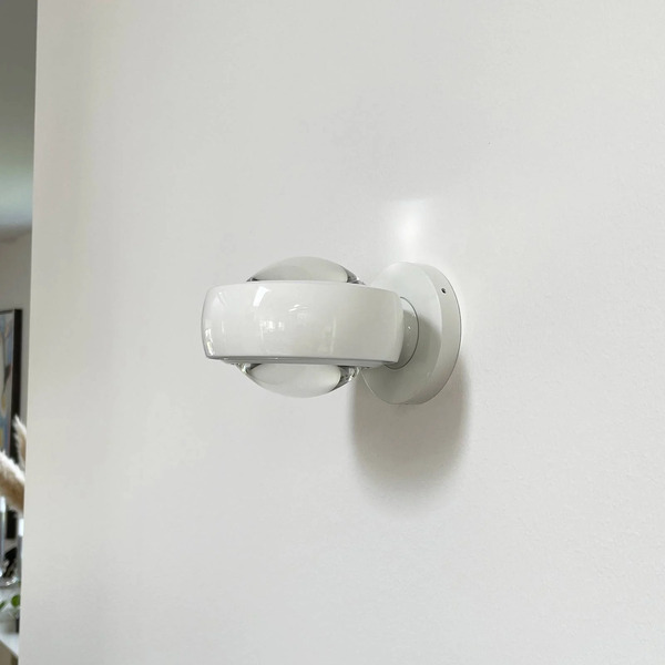  Loom Design Loom Design Led Wall Light Optic, White, Aluminium, ø 12 Cm 