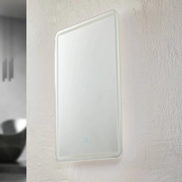  Lucande Lucande Led Mirror Celestiel, Angular, Heatable, Cct, 70 Cm 