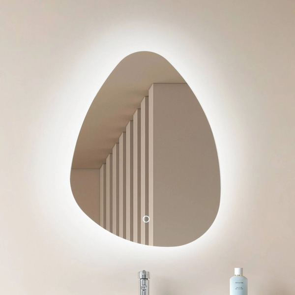  Lucande Lucande Led Mirror Celestiel, Drop-shaped, Cct, 60 Cm 