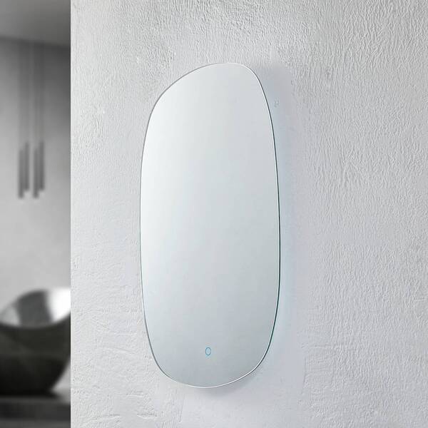  Lucande Lucande Led Mirror Celestiel, Oval, Heatable, Cct, 80 Cm 
