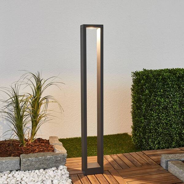  Lucande Lucande Led Path Light Jupp, 90 Cm, Anthracite, Metal, Ip54 
