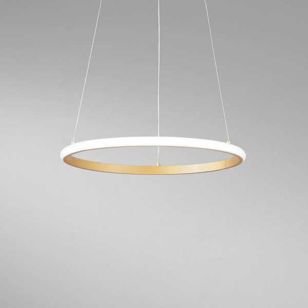  Luce Ambiente Design Luce Ambiente Design Axis Led Hanging Light, ø 40 Cm, Gold-coloured, Metal, Cct 