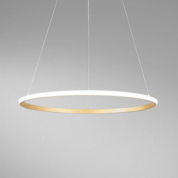  Luce Ambiente Design Luce Ambiente Design Axis Led Hanging Light, ø 60 Cm, Gold-coloured, Metal, Cct 