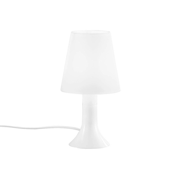  Luce Ambiente Design Luce Ambiente Design Bingo Lumetto Table Lamp, White, Height 24.5 Cm, Plastic 