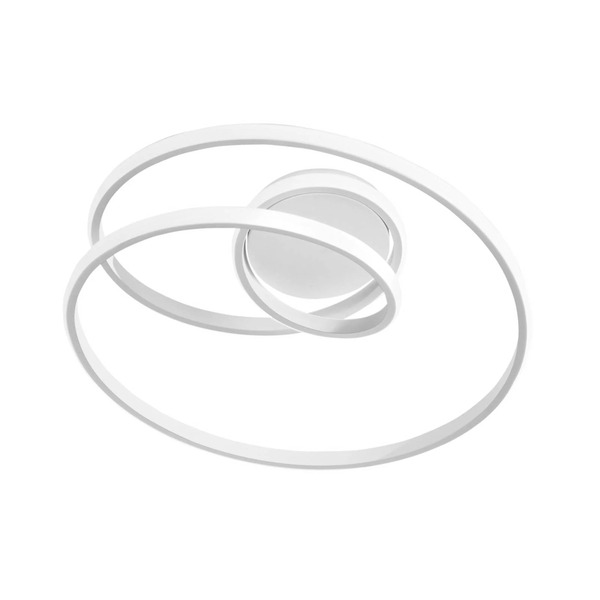  Luce Ambiente Design Luce Ambiente Design Coaster Led Ceiling Lamp, White, Length 50 Cm, Metal, Cct 