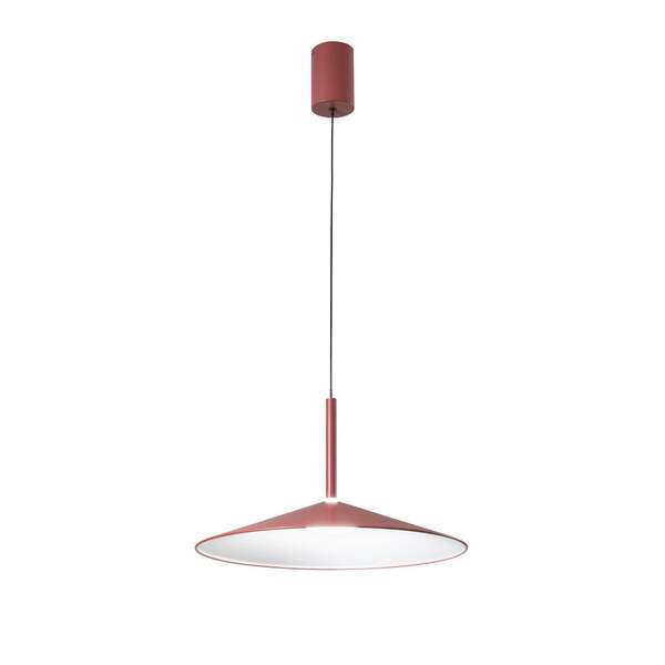  Luce Ambiente Design Luce Ambiente Design Khan Led Hanging Light, Red, ø 48 Cm, Metal, Cct 