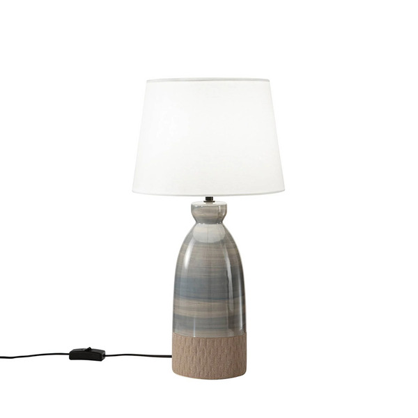  Luce Ambiente Design Luce Ambiente Design Navajo Table Lamp, Height 49 Cm, Colourful/white, Ceramic/fabric 
