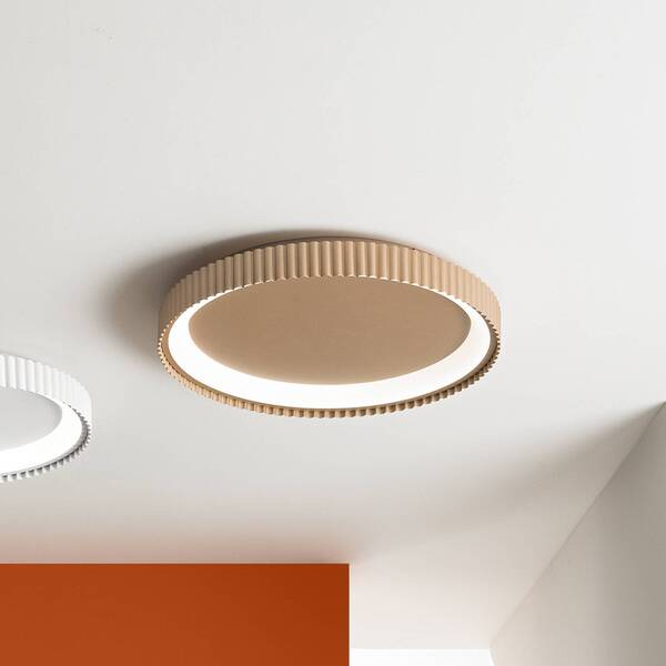  Luce Ambiente Design Luce Ambiente Design Niike Led Ceiling Lamp, Gold-coloured, ø 50 Cm, Metal, Cct 
