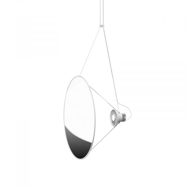  Luceplan Luceplan Amisol Led Pendant Light ø 75cm Silver 