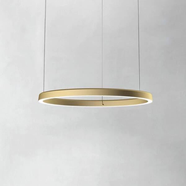  Luceplan Luceplan Compendium Circle 72cm, Brass 
