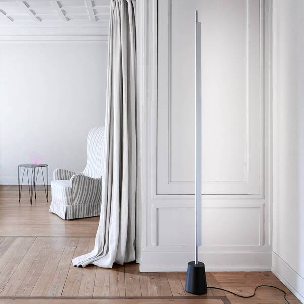  Luceplan Luceplan Compendium Led Floor Lamp 2700k Aluminium 