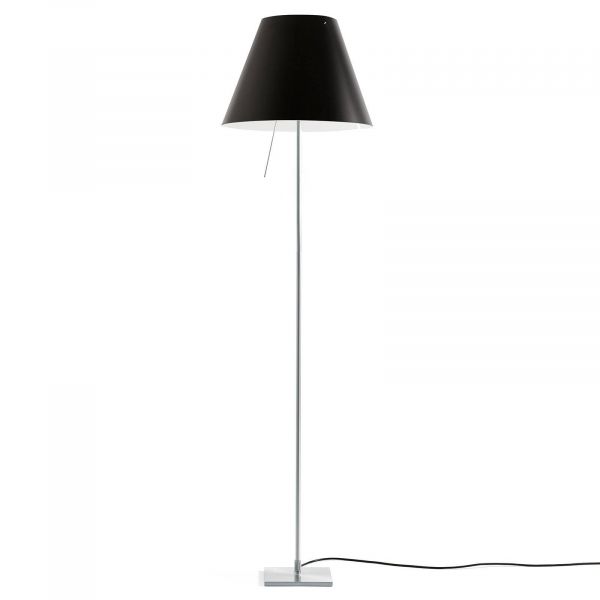  Luceplan Luceplan Costanza Floor Lamp D13tif Aluminium/black 