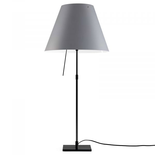  Luceplan Luceplan Costanza Table Lamp D13 Black/concrete Grey 