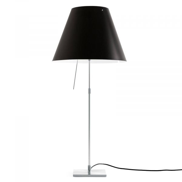  Luceplan Luceplan Costanza Table Lamp D13i Aluminium/black 