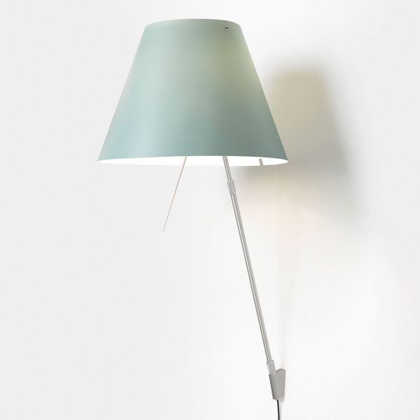  Luceplan Luceplan Costanza Wall Light D13a, Aluminium/green 