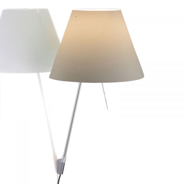  Luceplan Luceplan Costanza Wall Light D13aif, Aluminium/mist White 