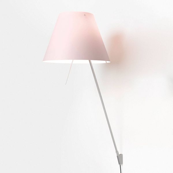  Luceplan Luceplan Costanza Wall Light D13aif Aluminium/pink 