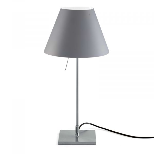  Luceplan Luceplan Costanzina Table Lamp Alu, Concrete Grey 