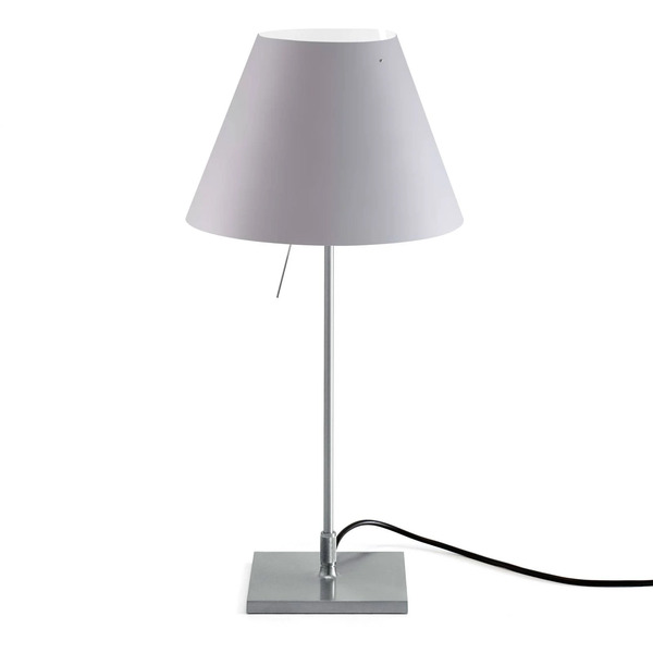  Luceplan Luceplan Costanzina Table Lamp Aluminium, Fog White 