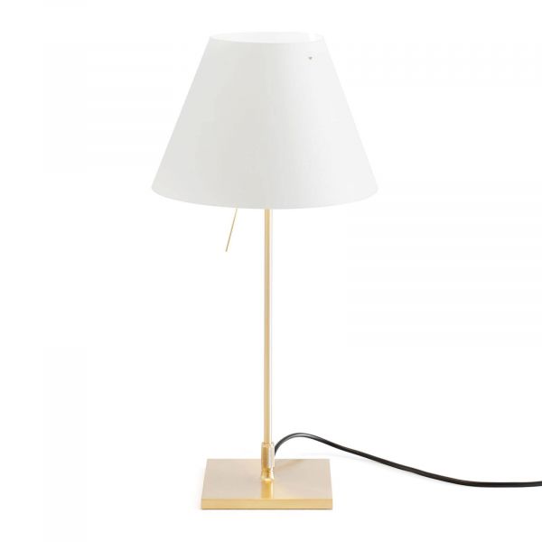  Luceplan Luceplan Costanzina Table Lamp Brass White 