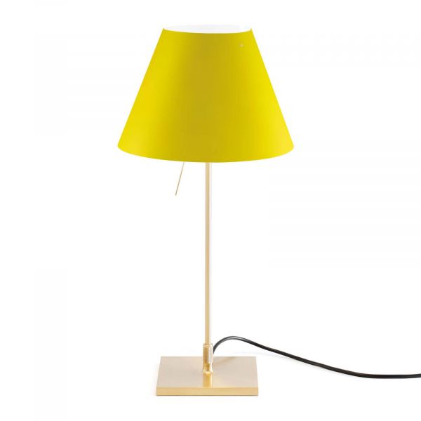  Luceplan Luceplan Costanzina Table Lamp Brass, Yellow 