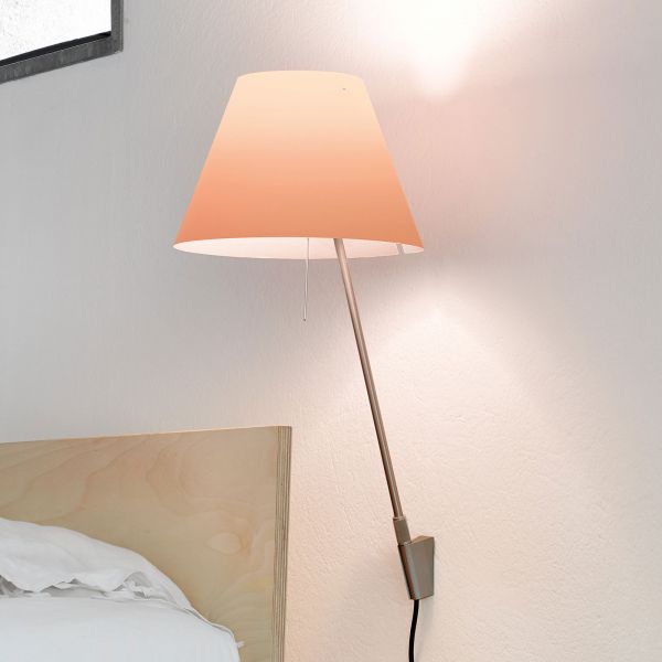  Luceplan Luceplan Costanzina Wall Light Aluminium, Powder 