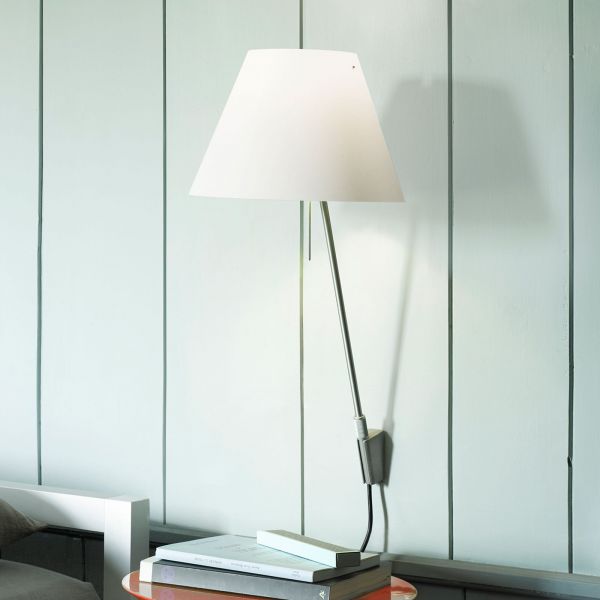  Luceplan Luceplan Costanzina Wall Light Aluminium, White 