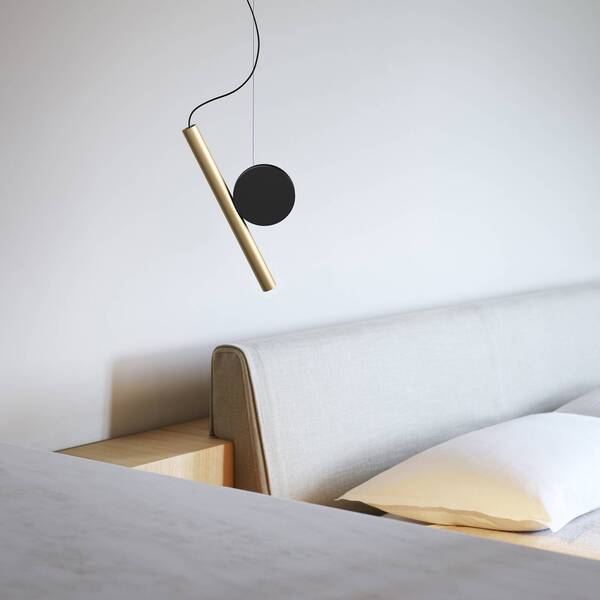  Luceplan Luceplan Doi Smooth Phase Dim 2,700 k Brass/black 