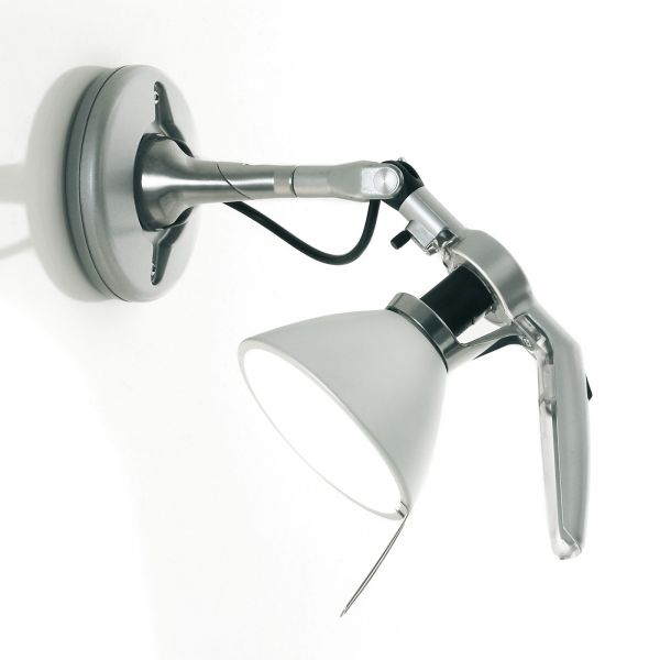  Luceplan Luceplan Fortebraccio Wall Spotlight ø 11 Cm, Aluminium 