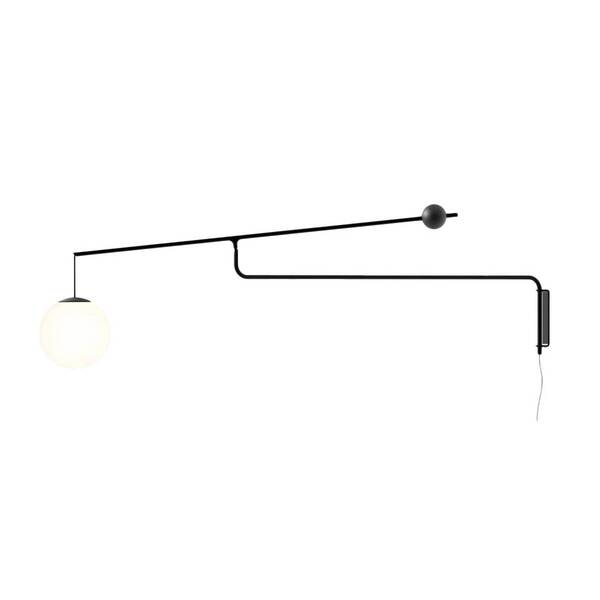  Luceplan Luceplan Malamata Wall Light, Matt Black 